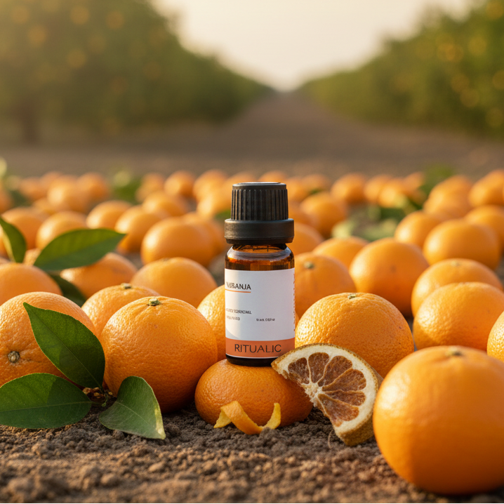 Aceite Esencial de Naranja 100% Puro – Ritualic | 10 ml