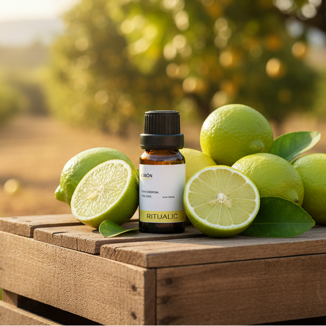 Aceite Esencial de Limón 100% Puro – Ritualic | 10 ml